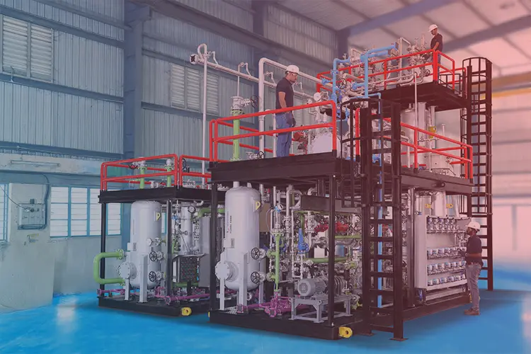 Blower Reactivated Gas Dryer Supplied for IOCL Panipat