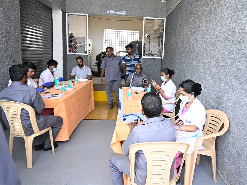 Employee Medical Camp at Summits Hygronics