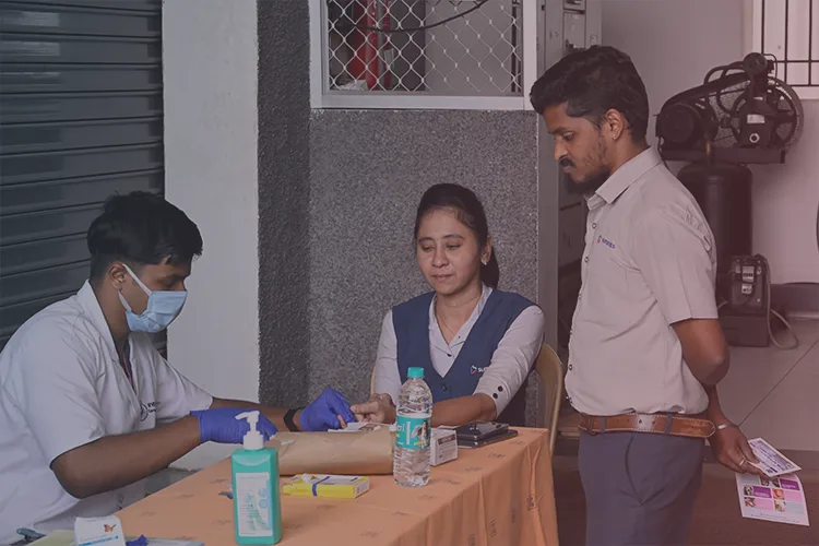 Employee Medical Camp at Summits Hygronics